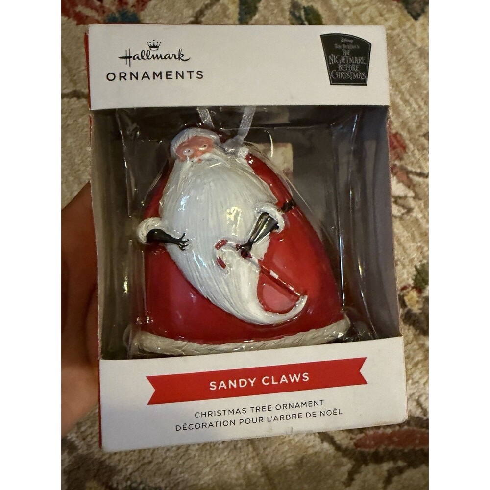 Hallmark Disney Tim Burton's The Nightmare Before Christmas Sandy Claws Ornament - Picture 3 of 6